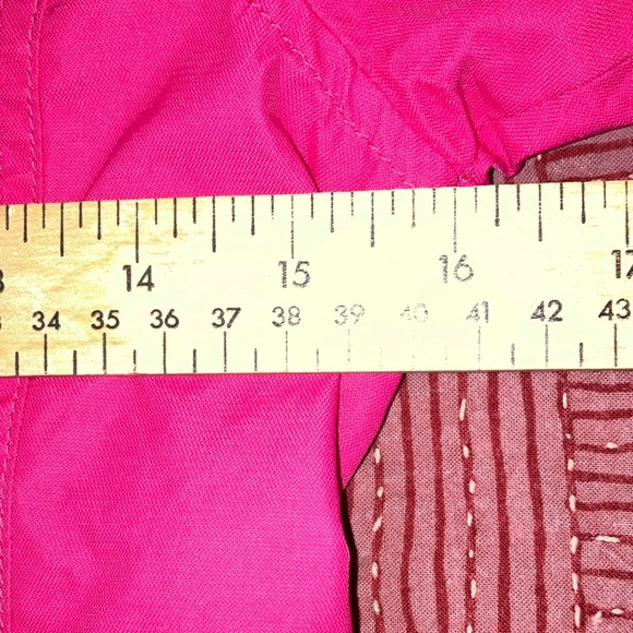 MEC girls pink fleece lined rainjacket with hood size 10 years - Picture 7 of 13